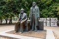 Karl Marx and Friedrich Engels monument in Berlin