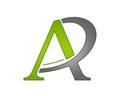 A. R. Logo Royalty Free Stock Photo