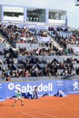 R.Nadal- D,Ferrer, players in The Barcelona Open, an annual tennis tournament for male professional player