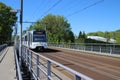 R-net metro of the RET Randstadrail for fast public transport between Rotterdam and The Hague