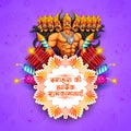 Raavan Dahan for Dusshera celebration