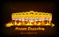 Raavan Dahan for Dusshera Royalty Free Stock Photo