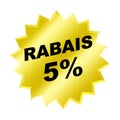 Rabais Sign