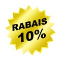 Rabais Sign