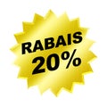 Rabais Sign