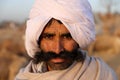 Rabari tribal man at the Pushkar Camel Fair, India