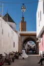 RABAT, MOROCCO - APRIL 09, 2023 - Medina of Rabat