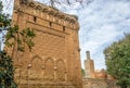 Ruins of the medieval fortified Muslim necropolis of Chellah in Rabat, Morocco Royalty Free Stock Photo