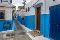 Streets of the Kasbah of the Udayas in Rabat, Morocco