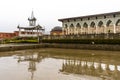 Rabati castle during rainy day