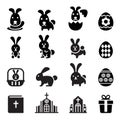 Rabbit, Bunny ,Easter icon