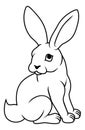 Rabbit Chinese Zodiac Horoscope Animal Year Sign Royalty Free Stock Photo