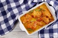 Rabbit Cooked in mustard cream sauce Royalty Free Stock Photo