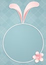 Rabbit ears background