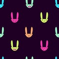 Rabbit Emoticons Pattern-14