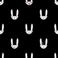 Rabbit Emoticons Pattern-02