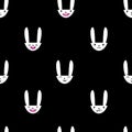 Rabbit Emoticons Pattern-01