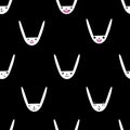 Rabbit Emoticons Pattern-04