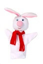 Rabbit hand puppet Royalty Free Stock Photo