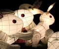Rabbit lanterns in Hong Kong