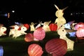 Rabbit lanterns for moon festival