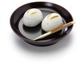 Rabbit manju, japanese confection Royalty Free Stock Photo