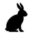 Rabbit vector icon Royalty Free Stock Photo