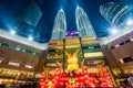 rabbit zodiac statues in Suria mall of Petronas Royalty Free Stock Photo