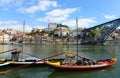 Rabelo Boat, Porto, Portugal Royalty Free Stock Photo