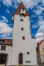 Rabenstejnska vez tower in Ceske Budejovice, Czech Republ