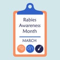 Rabies awareness month