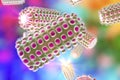 Rabies virus illustration