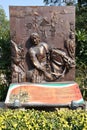 Sanyasi Rebellion sculpture at Shaheedi Park in Delhi, India Royalty Free Stock Photo