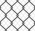 Rabitz mesh. Seamless vector pattern.