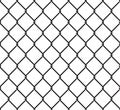 Rabitz seamless pattern. Mesh netting ornament. Mesh fence background