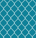 Rabitz seamless pattern. Mesh netting ornament. Mesh fence background