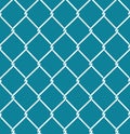 Rabitz seamless pattern. Mesh netting ornament. Mesh fence background Royalty Free Stock Photo