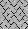 Rabitz seamless pattern. Mesh netting ornament. Mesh fence background