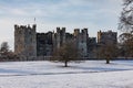 Raby Castle in Winter