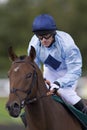 RAC: Kieren Fallon return to the saddle Royalty Free Stock Photo