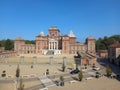 Racconigi castle in Racconigi Royalty Free Stock Photo