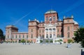 Racconigi castle near Turin, Italy. Facade