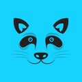 Raccoon and Ferret Vector and Icon