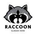 Raccoons head sport logo