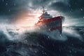 Race Against the Storm: Sea Distress Rescue Cruiser - AI