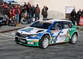 Skoda Fabia race car Royalty Free Stock Photo