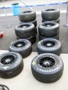 Indy Car Tires Royalty Free Stock Photo