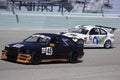 Race cars at Homestead Miami Speedway