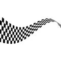 Race flag icon design Royalty Free Stock Photo