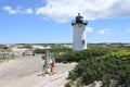 Race Point Lighthouse Amongst the Sand Dunes